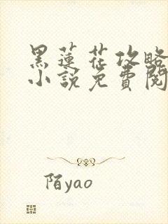 黑莲花攻略手册小说免费阅读