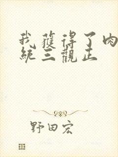 我获得了肉禽系统三观正