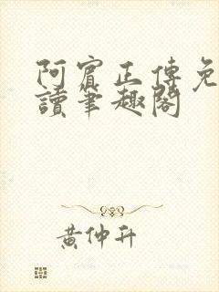 阿宾正传免费阅读笔趣阁