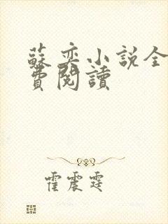 苏奕小说全文免费阅读