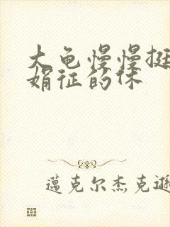 大龟慢慢挺进张娟征的休