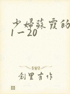 少妇苏霞的沉沦1一20