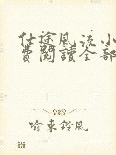 仕途风流小说免费阅读全部章节