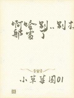 啊哈别..别揉那处了