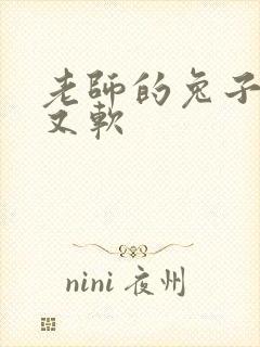 老师的兔子又大又软