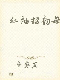 红袖招韵母攻略