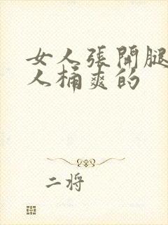 女人张开腿让男人桶爽的