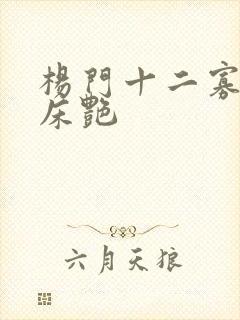 杨门十二寡妇肉床艳