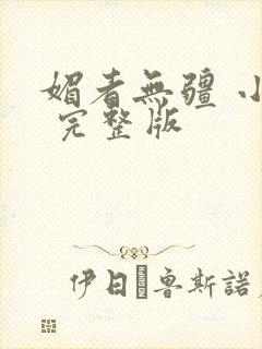 媚者无疆 小说 完整版