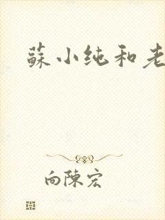 苏小纯和老苏