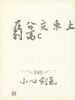 在公交车上被弄到高c