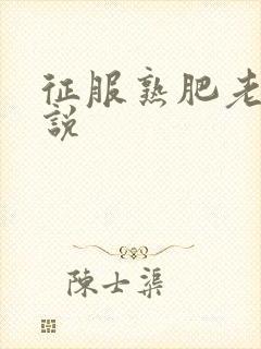征服熟肥老妇小说