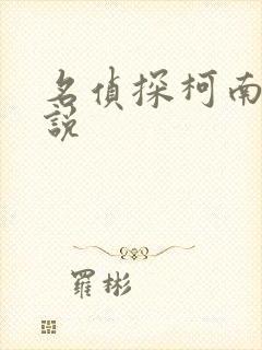 名侦探柯南h小说