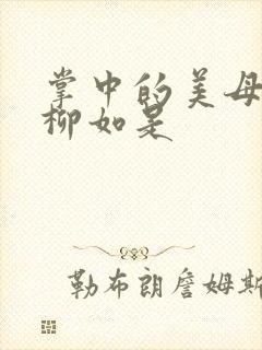 掌中的美母版主柳如是