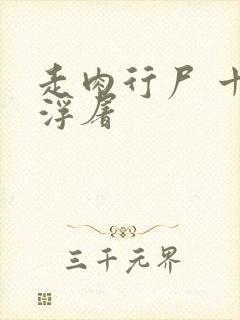 走肉行尸 十阶浮屠