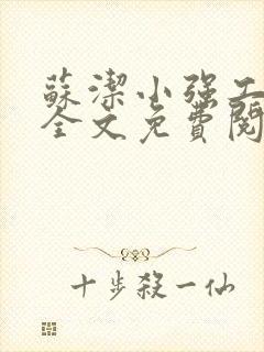 苏洁小强工地情全文免费阅读