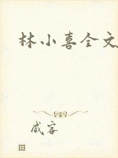 林小喜全文阅读