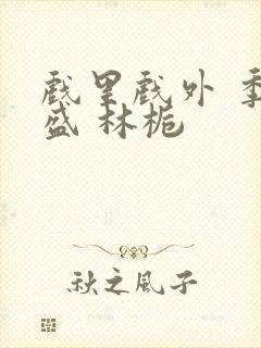 戏里戏外 季淮盛 林栀