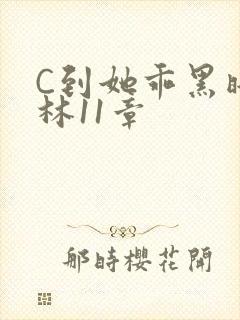 C到她乖黑暗森林11章