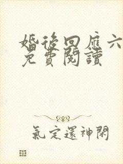 婚后回应六盲星免费阅读