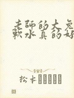 老师的大兔子好软水真的好多