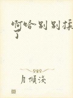 啊哈别别揉那处了