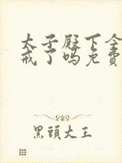 太子殿下今天破戒了吗免费阅读