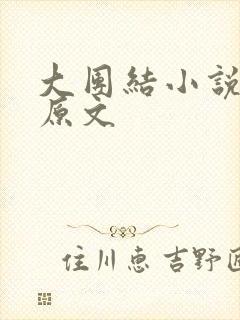 大团结小说阅读原文