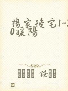 杨家后宅1-20暖阳