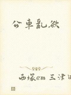 公车乱欲