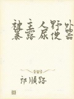 被主人野外调教暴露尿便器