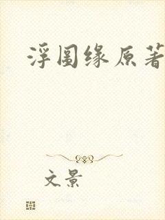 浮图缘原著小说