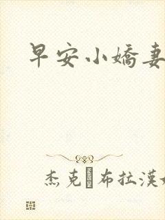 早安小娇妻