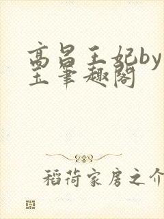 高昌王妃by黛玉笔趣阁