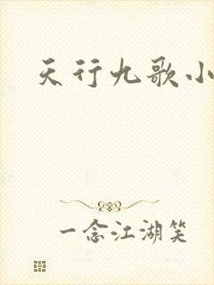 天行九歌小说