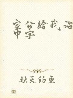 家公给我治疗5中字