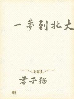 一梦到北大