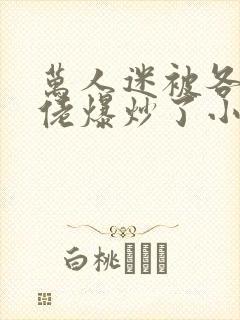 万人迷被各路大佬爆炒了小说