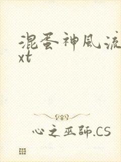 混蛋神风流史txt