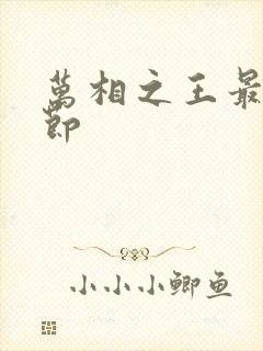 万相之王最新章节