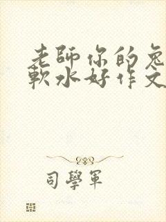 老师你的兔子好软水好作文免费阅读