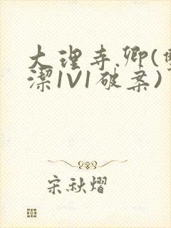 大理寺.卿(双洁1V1破案)