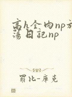 高h全肉np放荡日记np
