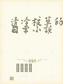 清冷校草的堕落日常小说