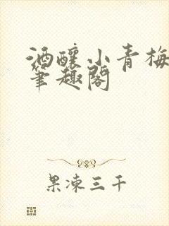 酒酿小青梅po笔趣阁