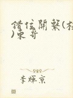 错位关系(校园)东哥