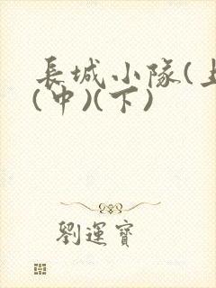长城小队(上)(中)(下)