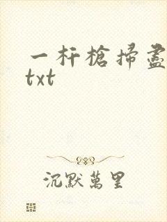 一杆枪扫尽全家txt
