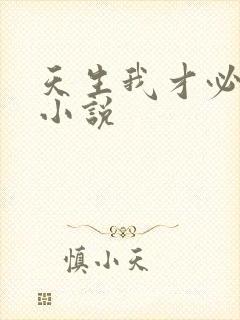 天生我才必有用小说