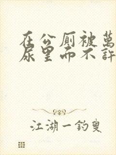 在公厕被万人C尿里面不许漏出来